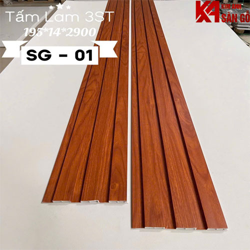 Tấm Ốp Tường Lam 3 Sóng Thấp SG-01